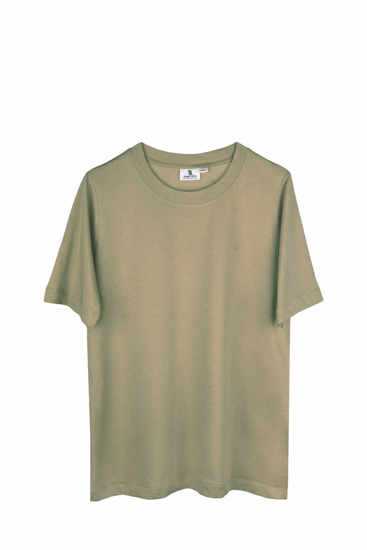 Kadın O Yaka Bej Tişört