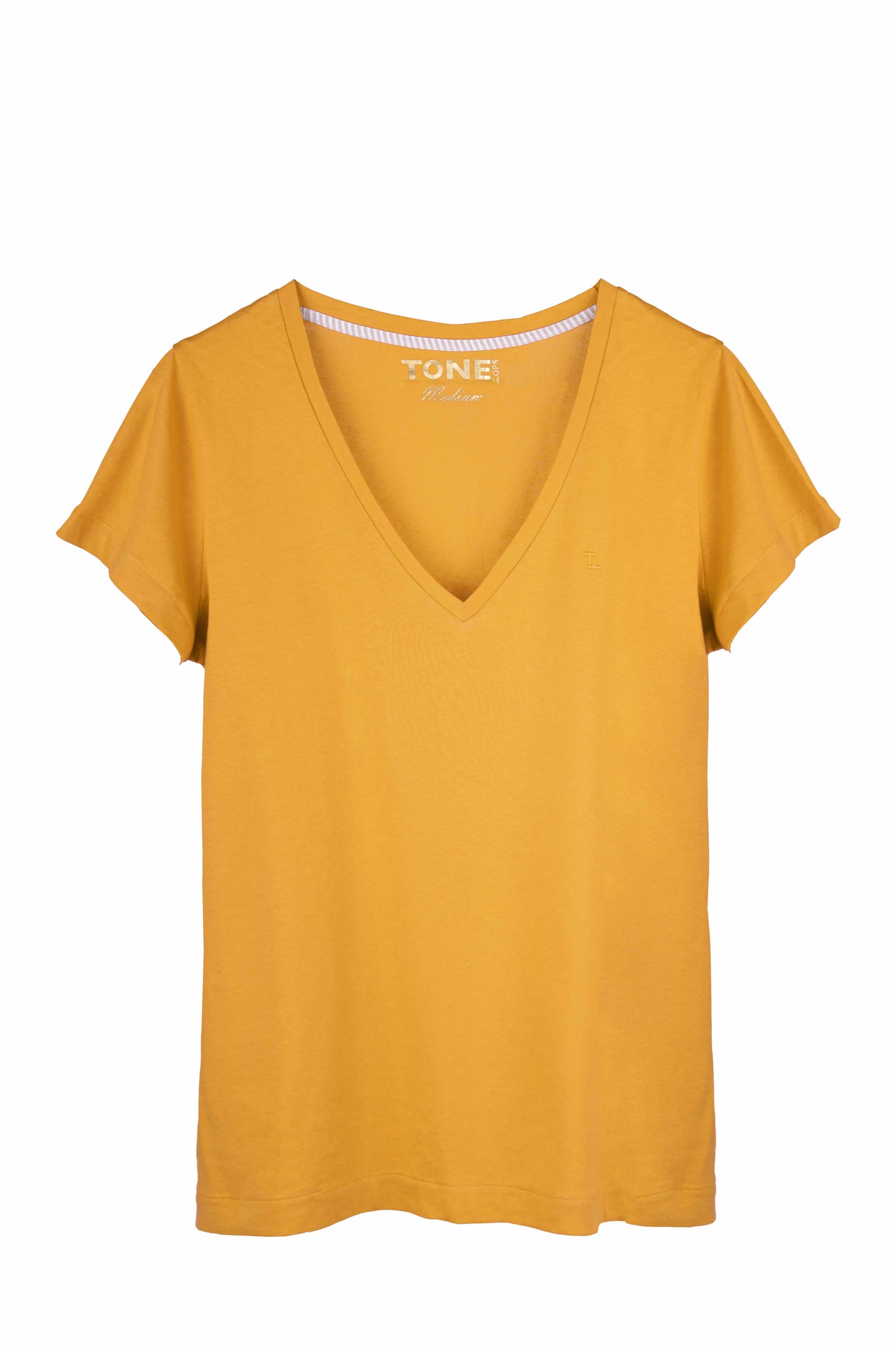 Kadın V Yaka Okyanus Tshirt