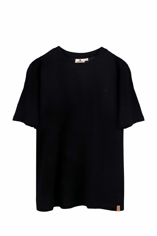 Erkek O Yaka Siyah Tshirt