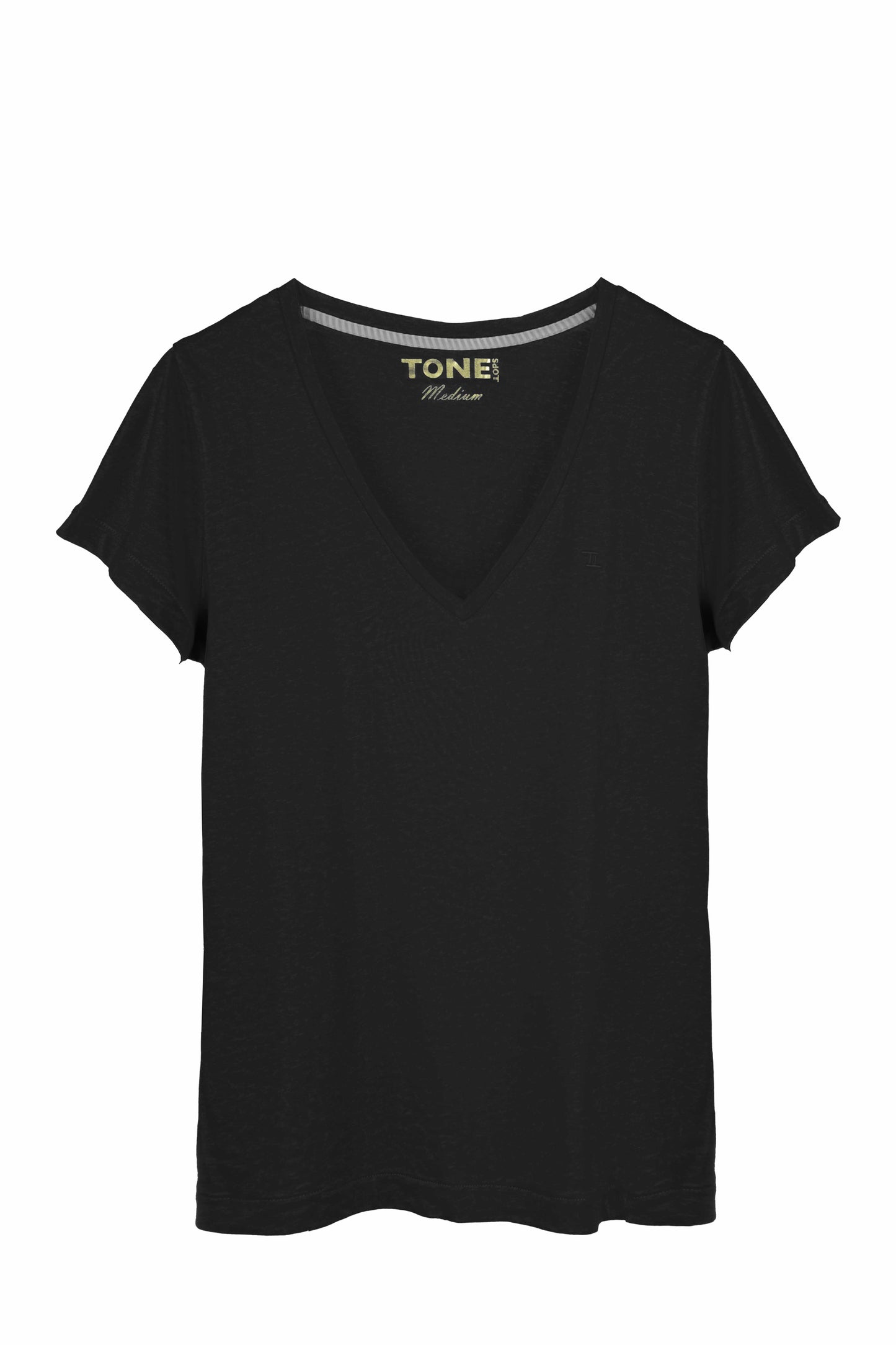 Kadın V Yaka Okyanus Tshirt