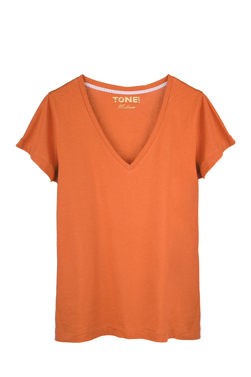 Kadın V Yaka Okyanus Tshirt